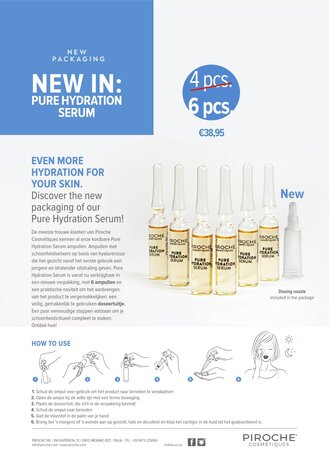 Pure Hydration Serum 6st.